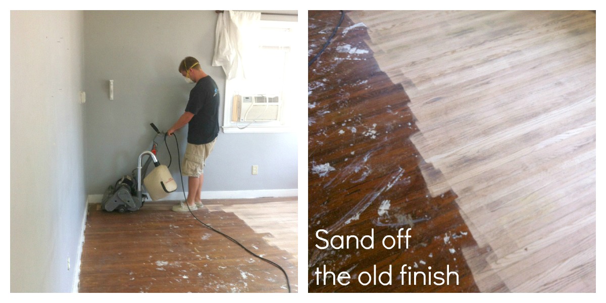 hardwood floor drum sander